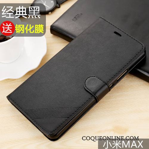 Mi Max 2 Coque De Téléphone Petit Étui Housse Protection Étui En Cuir Tout Compris