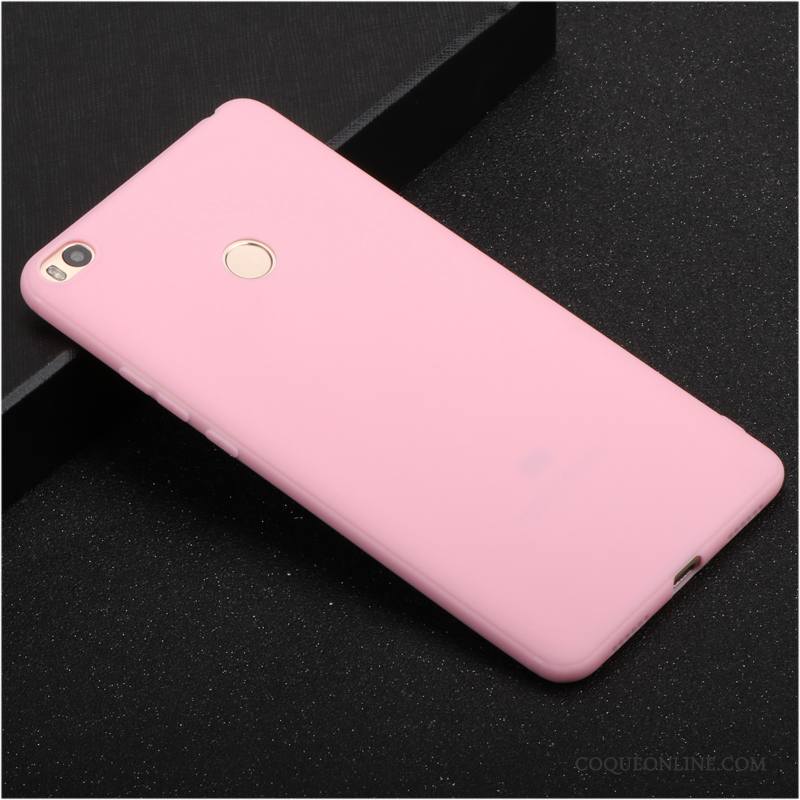 Mi Max 2 Coque En Silicone Fluide Doux Protection Incassable Rouge Tout Compris Petit