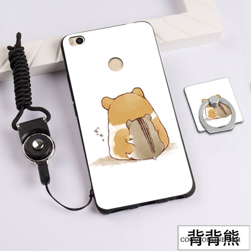 Mi Max 2 Coque Incassable Petit Anneau Étui Tout Compris Ornements Suspendus Protection