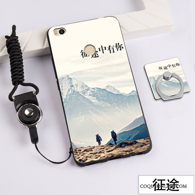 Mi Max 2 Coque Incassable Petit Anneau Étui Tout Compris Ornements Suspendus Protection