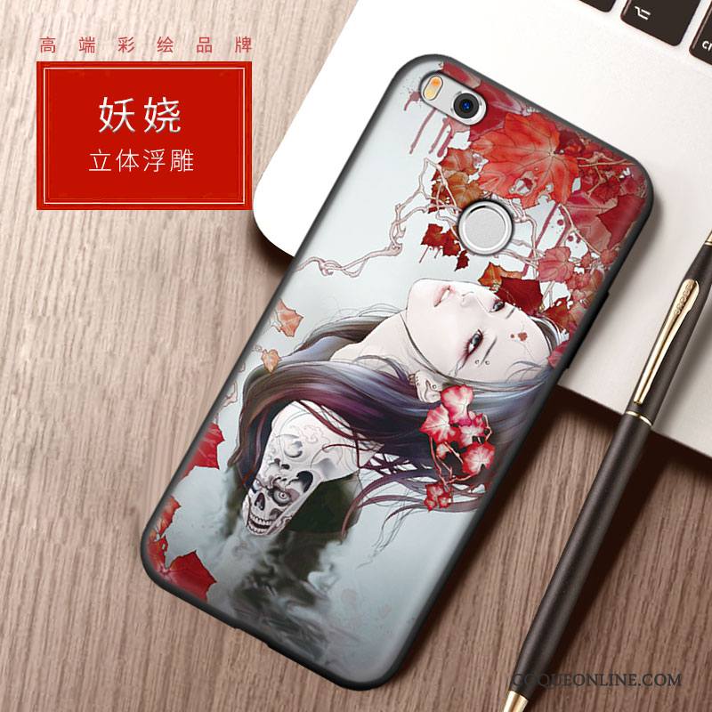 Mi Max 2 Coque Protection Multicolore Créatif Fluide Doux Étui Incassable Petit