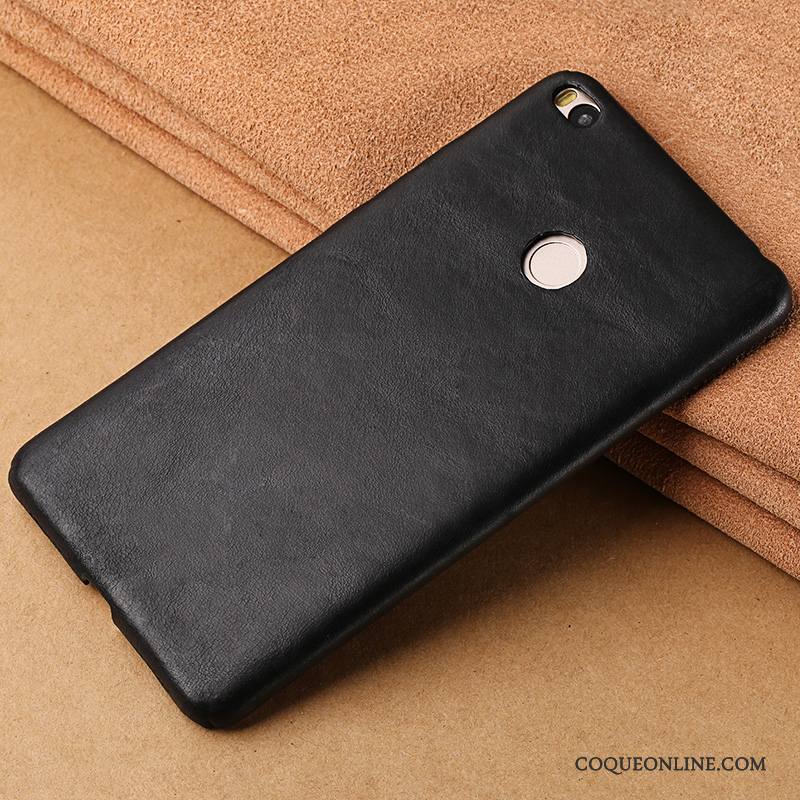 Mi Max 2 Coque Étui Cuir Véritable Créatif Luxe Protection Incassable Tout Compris