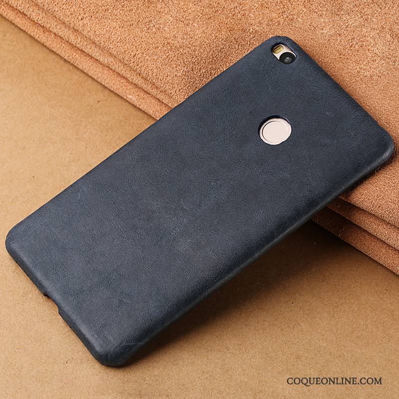 Mi Max 2 Coque Étui Cuir Véritable Créatif Luxe Protection Incassable Tout Compris