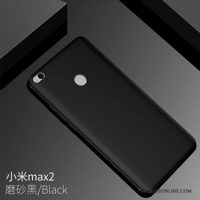 Mi Max 2 Délavé En Daim Rose Silicone Coque De Téléphone Tempérer Membrane Modèle