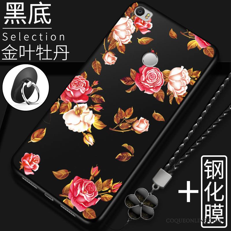 Mi Max 2 Fluide Doux Tendance Silicone Protection Coque Étui De Téléphone