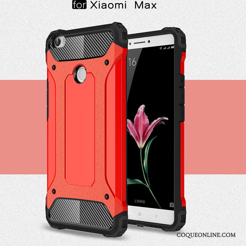 Mi Max 2 Incassable Coque De Téléphone Silicone Étui Délavé En Daim Petit Or