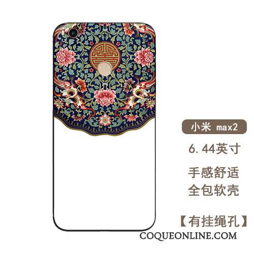 Mi Max 2 Palais Fluide Doux Multicolore Fleur Personnalité Coque De Téléphone Tout Compris