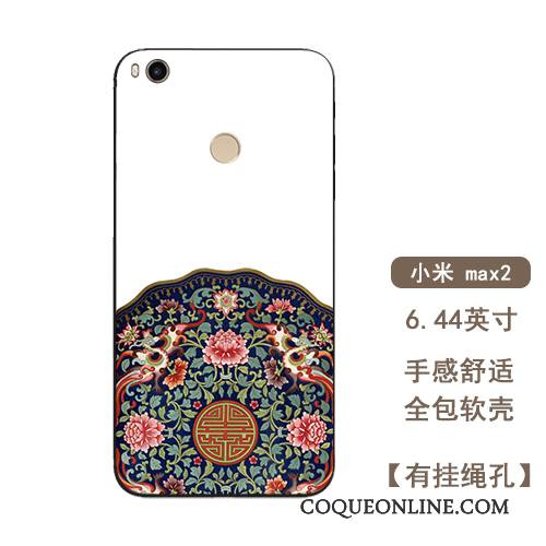 Mi Max 2 Palais Fluide Doux Multicolore Fleur Personnalité Coque De Téléphone Tout Compris