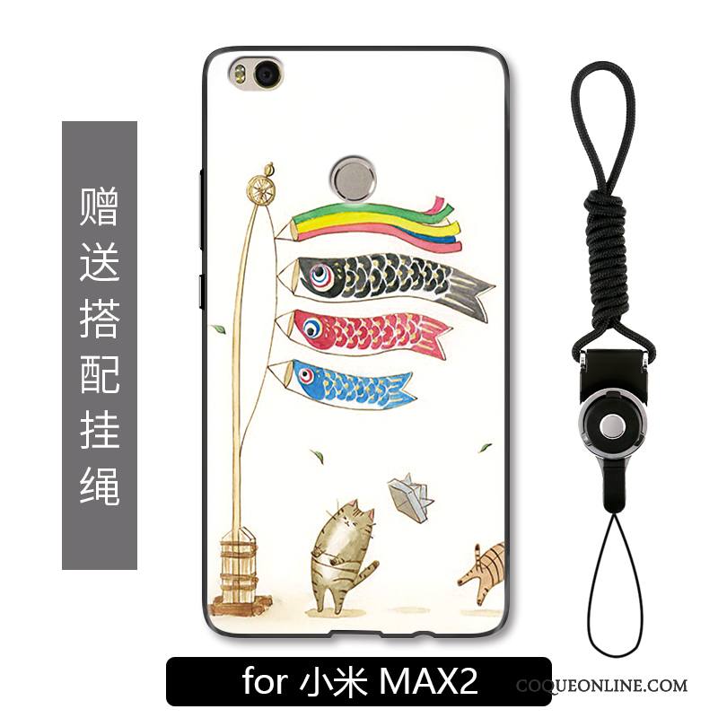 Mi Max 2 Protection Coque De Téléphone Vert Étudiant Squid Charmant Petit