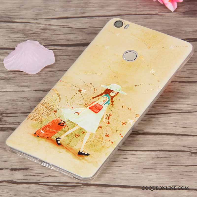 Mi Max 2 Silicone Coque Incassable Multicolore Gaufrage Petit Protection