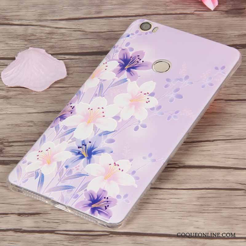 Mi Max 2 Silicone Coque Incassable Multicolore Gaufrage Petit Protection