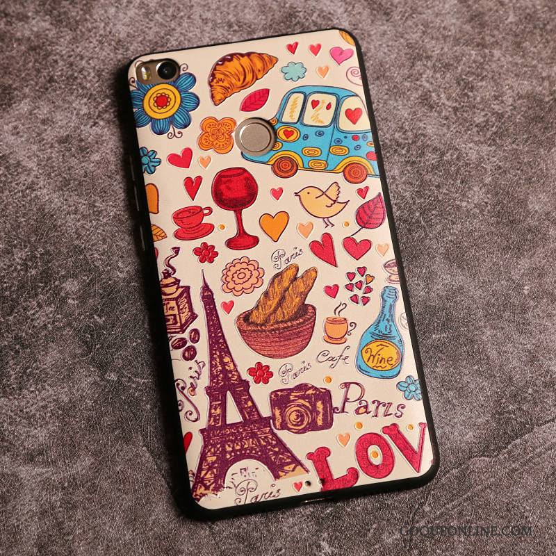 Mi Max 2 Tout Compris Dessin Animé Étui Personnalité Coque Rose Créatif