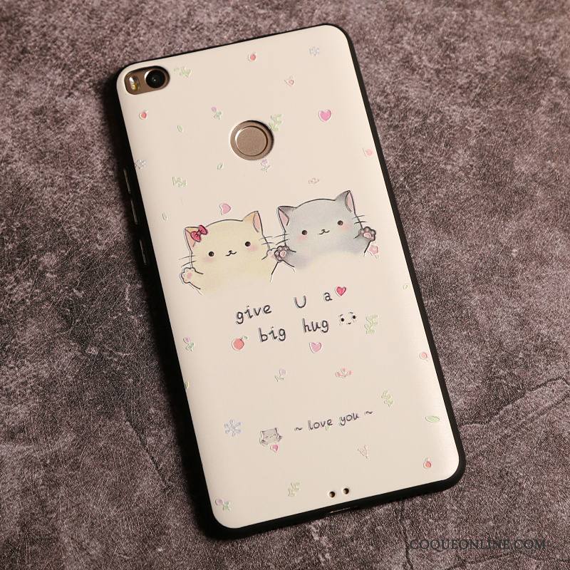 Mi Max 2 Tout Compris Dessin Animé Étui Personnalité Coque Rose Créatif