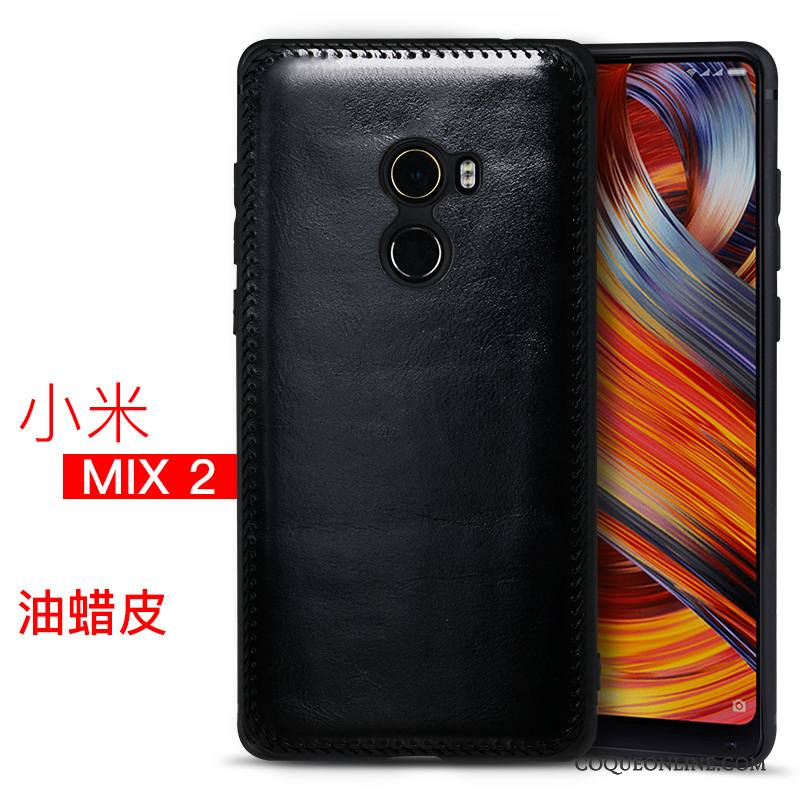 Mi Mix 2 Coque Créatif Europe Étui Silicone Incassable Protection Tout Compris