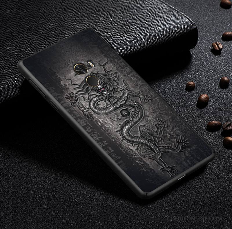 Mi Mix 2 Coque De Téléphone Personnalité Style Chinois Créatif Personnalisé Protection Tout Compris