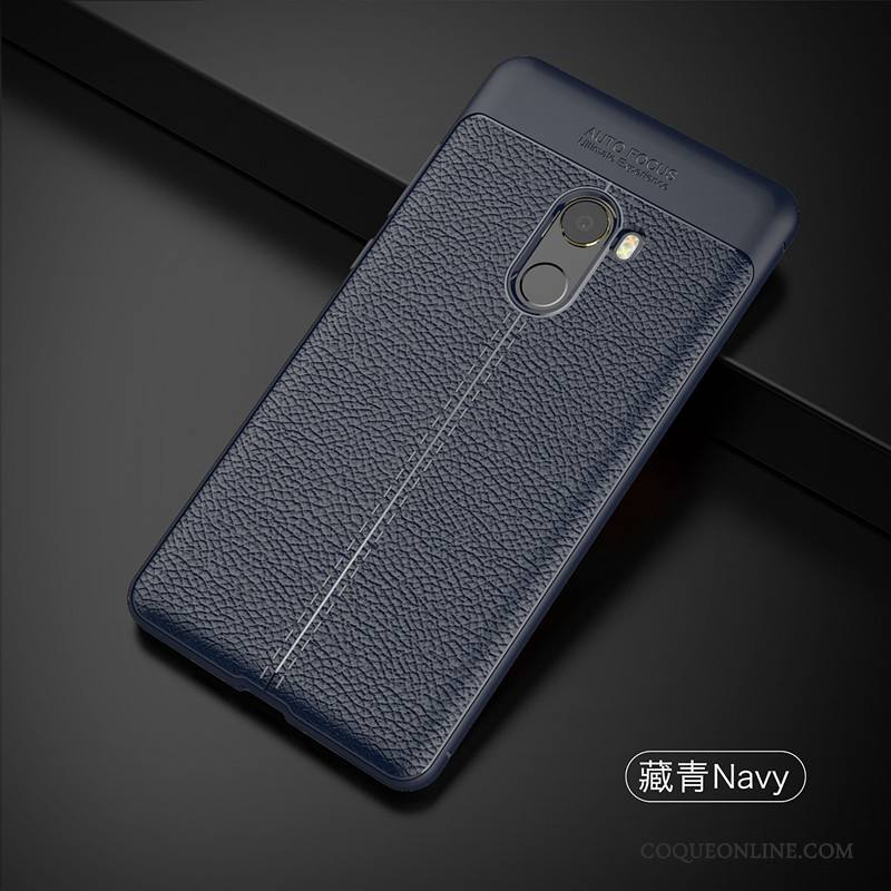 Mi Mix 2 Coque Petit Fluide Doux Créatif Personnalité Silicone Étui Incassable