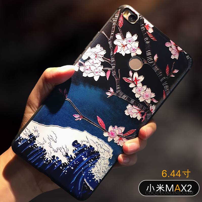 Mi Mix 2 Coque Silicone Tout Compris Tendance Incassable Gris Créatif Petit