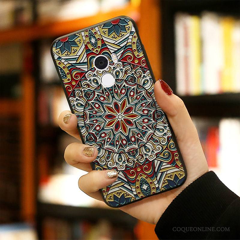 Mi Mix 2 Coque Étui Petit Tout Compris Créatif Silicone Personnalité Multicolore