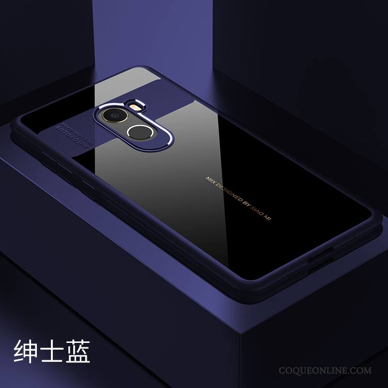 Mi Mix 2 Coque Étui Silicone Protection Fluide Doux Noir Difficile Créatif