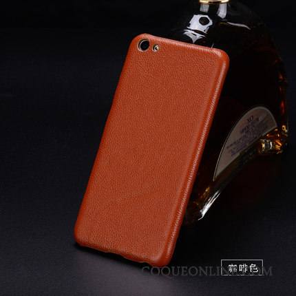 Mi Mix 2 Cuir Véritable Coque De Téléphone Modèle Fleurie Protection Étui Difficile Couvercle Arrière