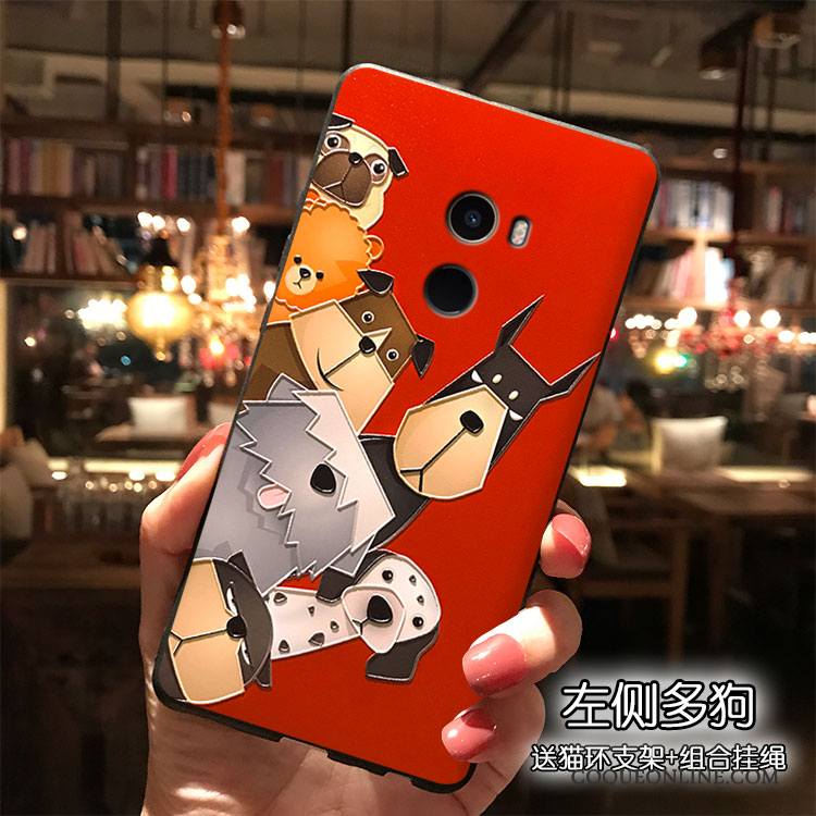 Mi Mix 2 Dessin Animé Incassable Coque De Téléphone Marque De Tendance Nouveau Super Mignon Petit