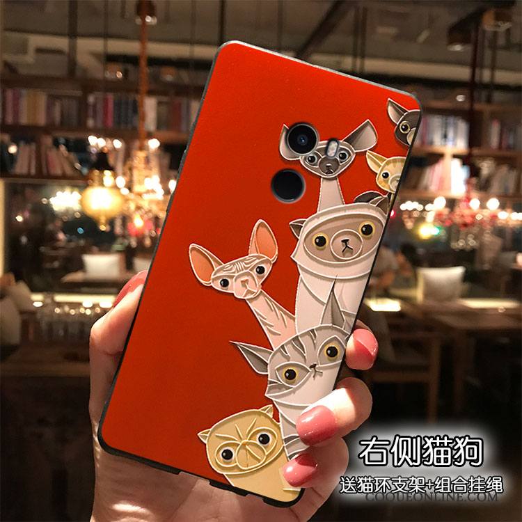 Mi Mix 2 Dessin Animé Incassable Coque De Téléphone Marque De Tendance Nouveau Super Mignon Petit