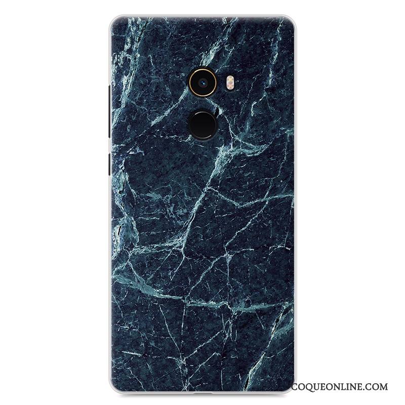 Mi Mix 2 Fluide Doux Incassable Coque De Téléphone Grain De Bois Étui Petit Protection