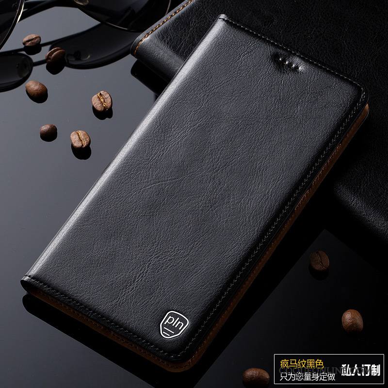 Mi Mix 2 Housse Téléphone Portable Petit Protection Étui Coque De Téléphone Cuir Véritable