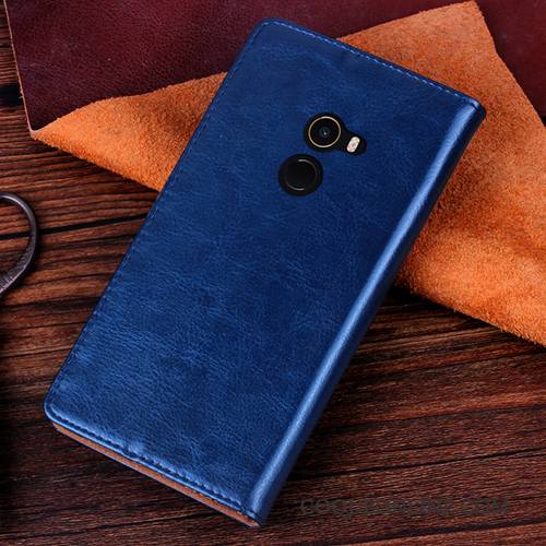 Mi Mix 2 Petit Protection Tout Compris Violet Coque Silicone Étui