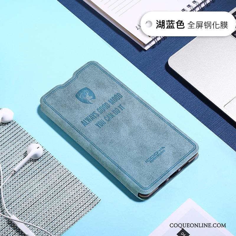 Mi Mix 2 Petit Étui En Cuir Jeunesse Housse Téléphone Portable Coque De Téléphone Bleu Clair