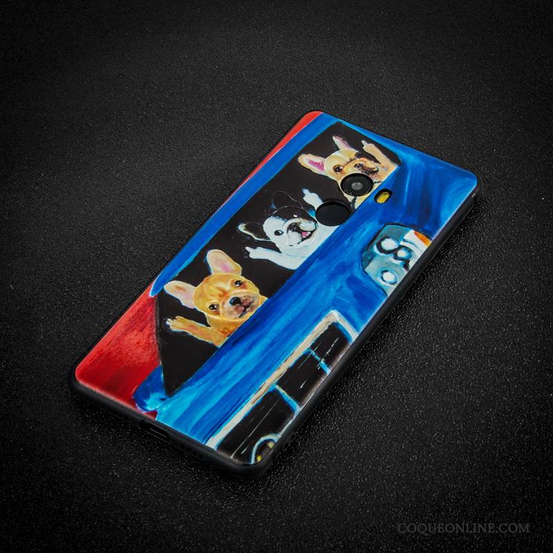 Mi Mix 2 Tendance Coque De Téléphone Fluide Doux Petit Étui Chat Chiens