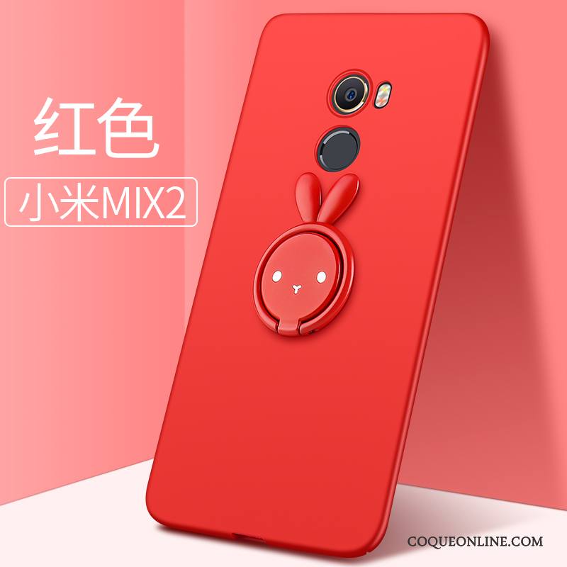 Mi Mix 2 Tendance Rouge Étui Coque De Téléphone Petit Tout Compris Nouveau