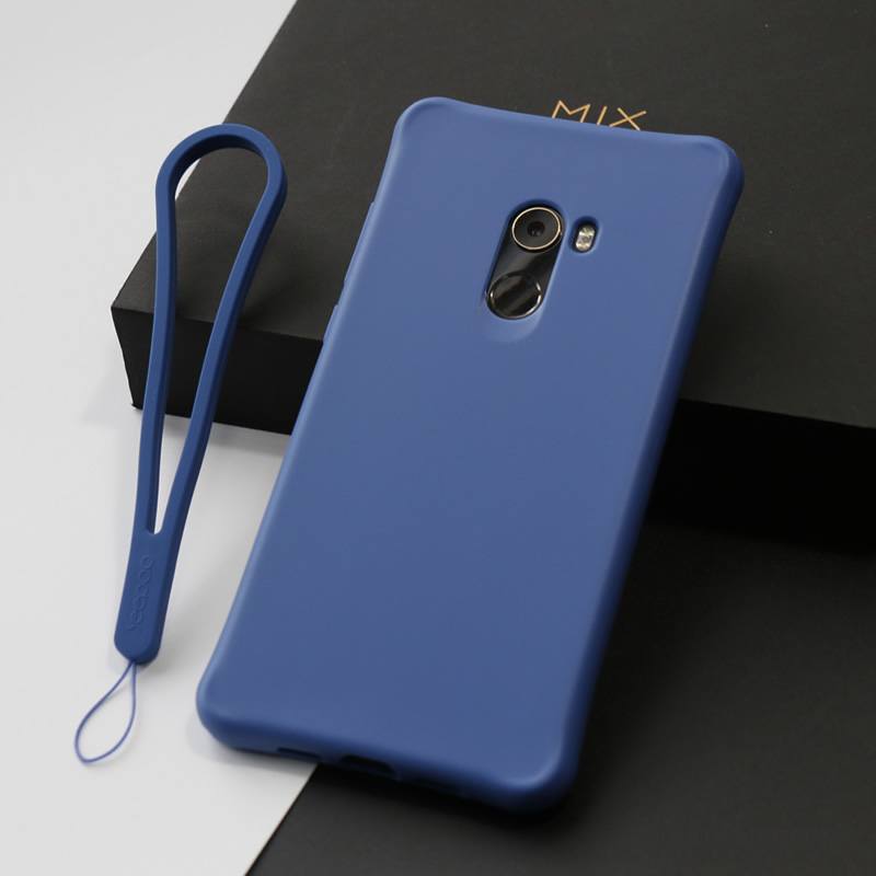 Mi Mix 2 Téléphone Portable Tissu Incassable Coque De Téléphone Fluide Doux Étui Protection