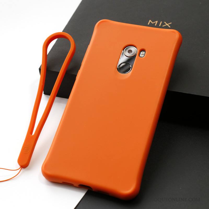 Mi Mix 2 Téléphone Portable Tissu Incassable Coque De Téléphone Fluide Doux Étui Protection