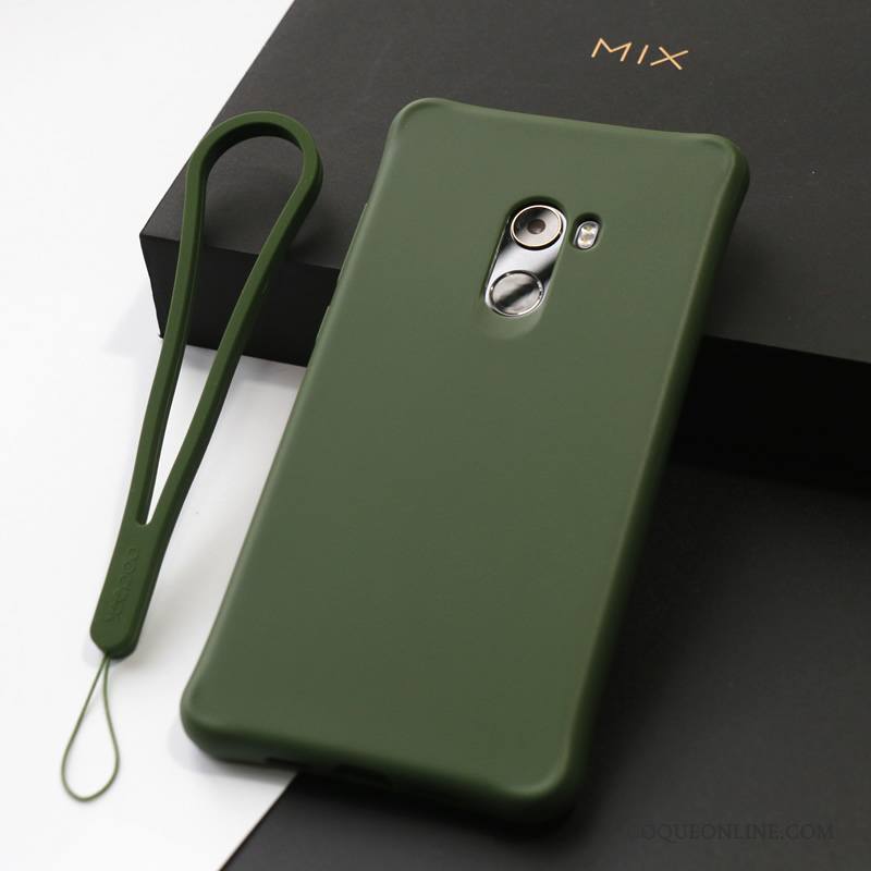 Mi Mix 2 Téléphone Portable Tissu Incassable Coque De Téléphone Fluide Doux Étui Protection