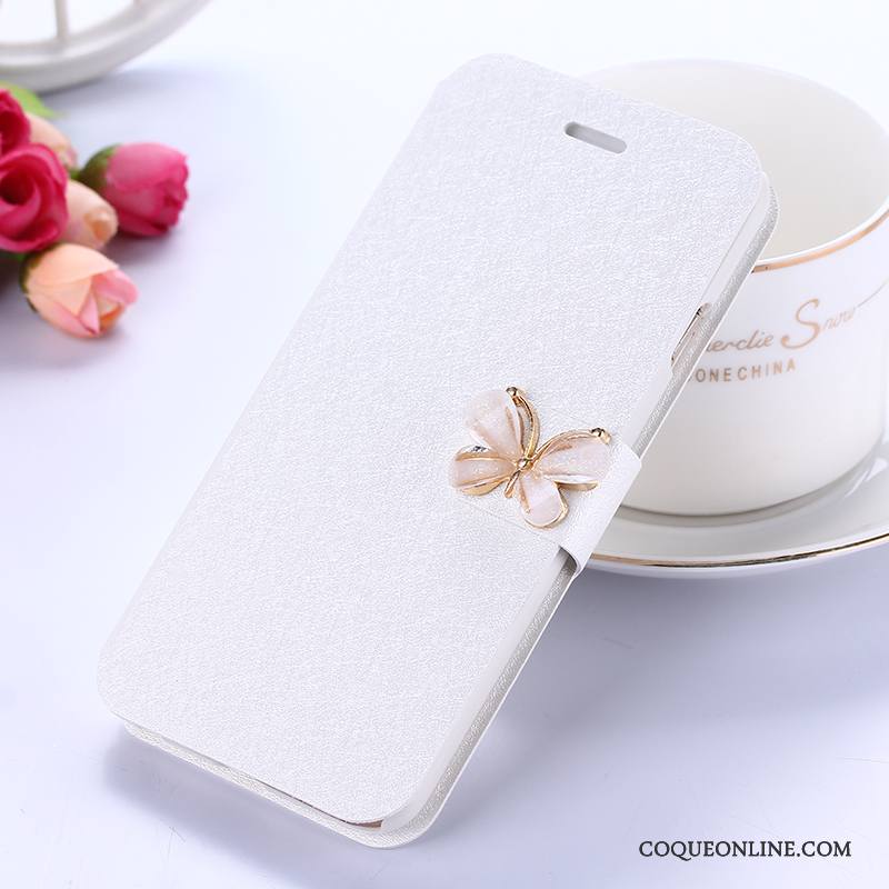 Mi Mix 2 Téléphone Portable Étui En Cuir Protection Coque De Téléphone Housse Blanc Petit