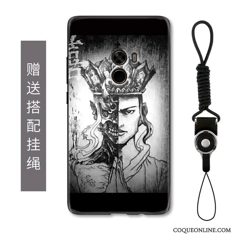 Mi Mix 2 Étui Créatif Coque De Téléphone Personnalité Bouddha Difficile Protection