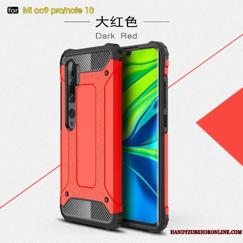 Mi Note 10 Coque Marque De Tendance Petit Difficile Anneau Épais Nouveau Personnalité