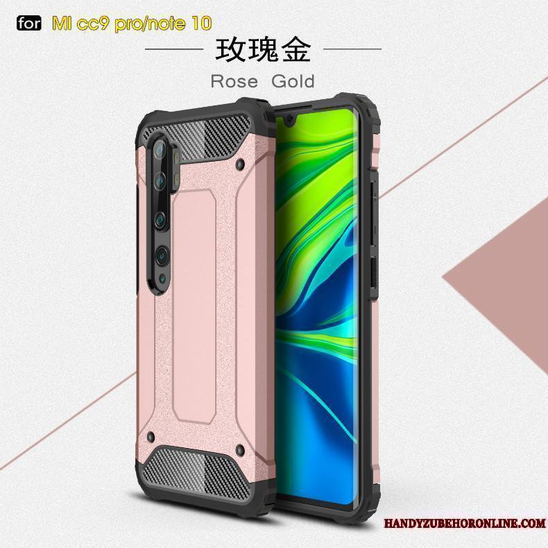 Mi Note 10 Coque Marque De Tendance Petit Difficile Anneau Épais Nouveau Personnalité