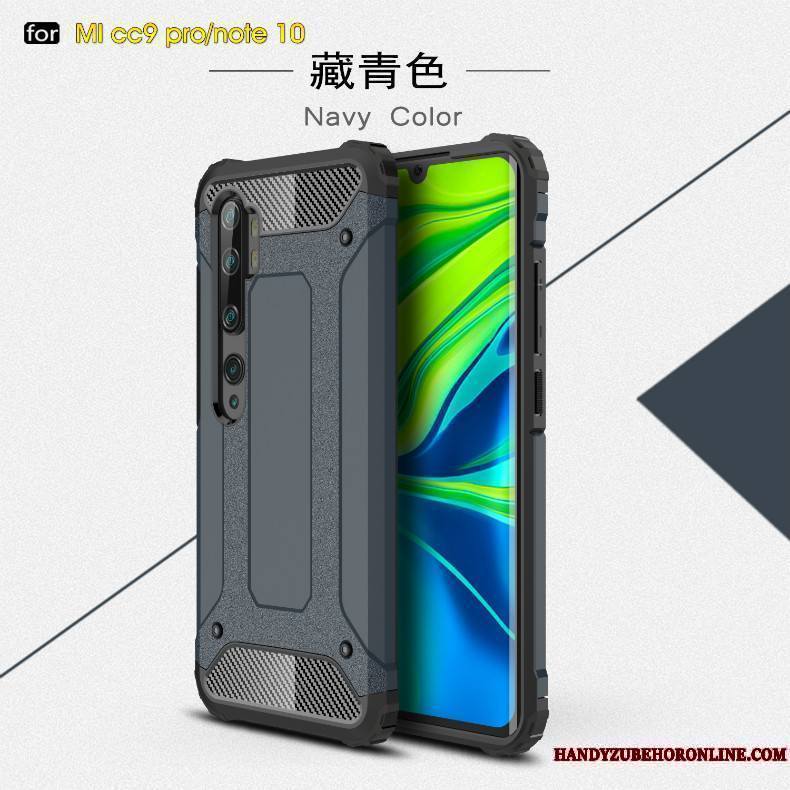 Mi Note 10 Coque Marque De Tendance Petit Difficile Anneau Épais Nouveau Personnalité