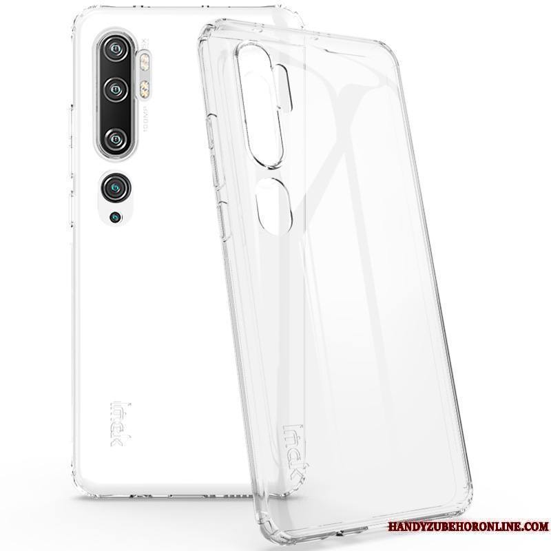 Mi Note 10 Coque Transparent Tout Compris Protection Dégradé Incassable Petit Téléphone Portable