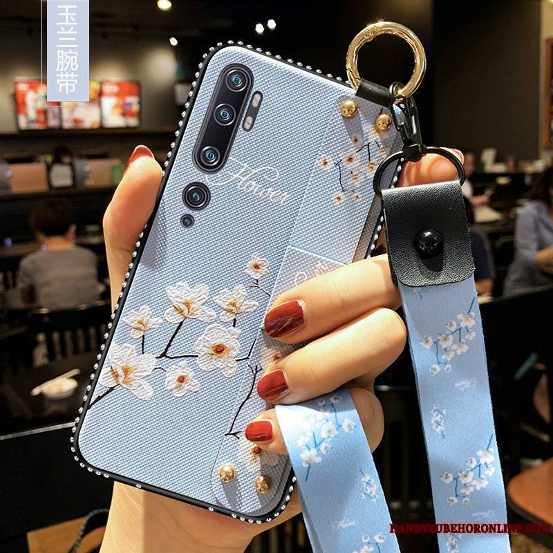 Mi Note 10 Incassable Coque De Téléphone Fluide Doux Tendance Protection Étui Art