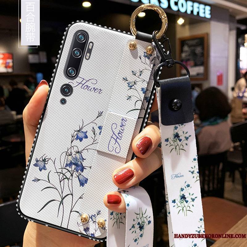 Mi Note 10 Incassable Coque De Téléphone Fluide Doux Tendance Protection Étui Art