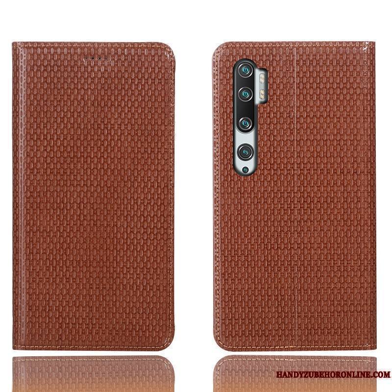 Mi Note 10 Protection Petit Incassable Bleu Tout Compris Coque De Téléphone Modèle Fleurie