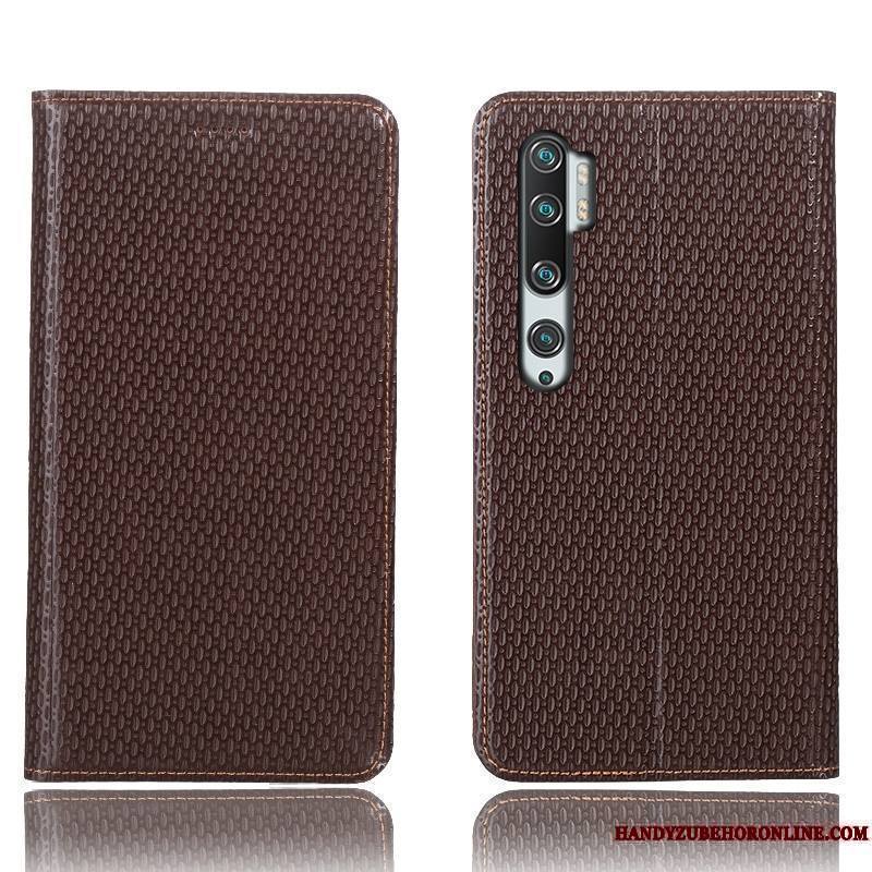 Mi Note 10 Protection Petit Incassable Bleu Tout Compris Coque De Téléphone Modèle Fleurie