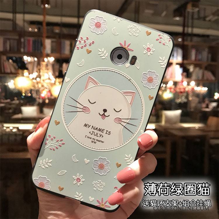 Mi Note 2 Coque Petit Charmant Dessin Animé Silicone Tendance Ornements Suspendus Étui