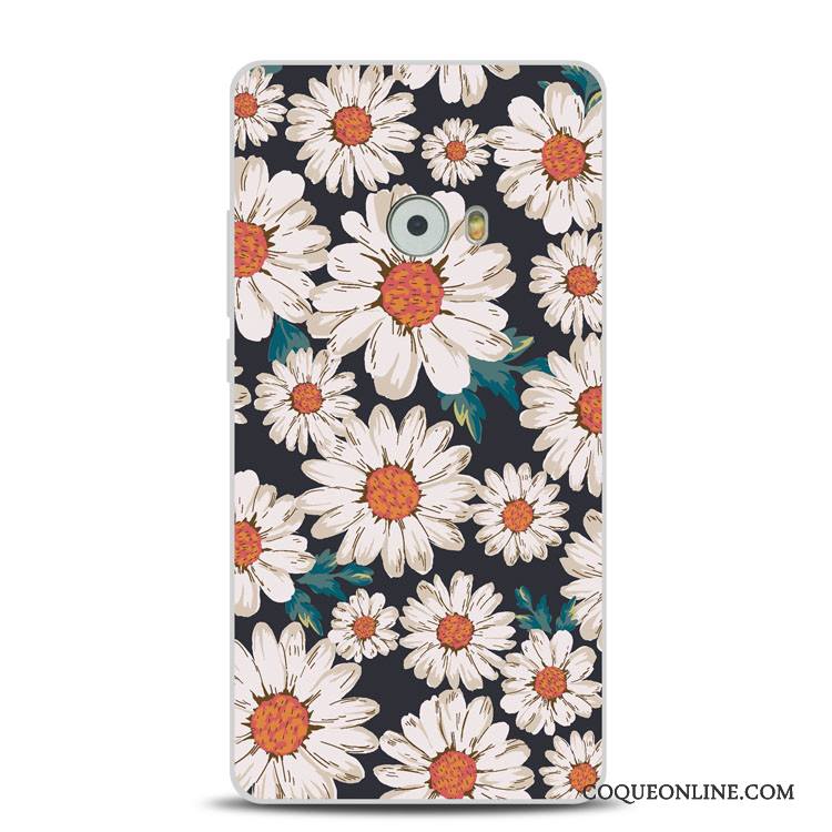 Mi Note 2 Coque Support De Téléphone Petit Fluide Doux Gaufrage Silicone