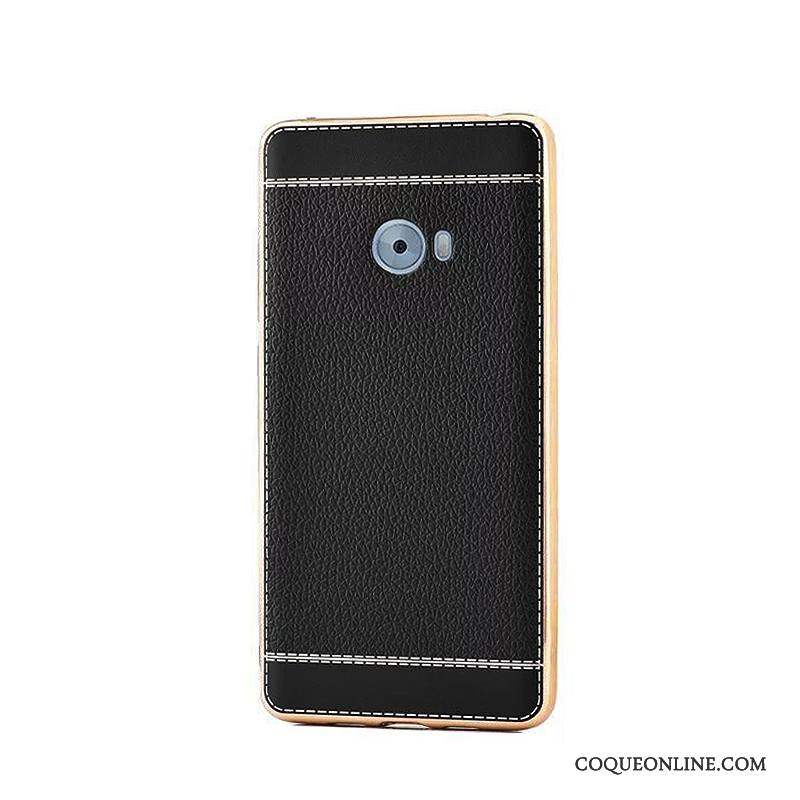 Mi Note 2 Cuir Fluide Doux Petit Rouge Business Placage Coque De Téléphone