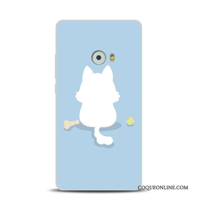 Mi Note 2 Fluide Doux Coque Petit Support Gris Bleu Clair Tout Compris