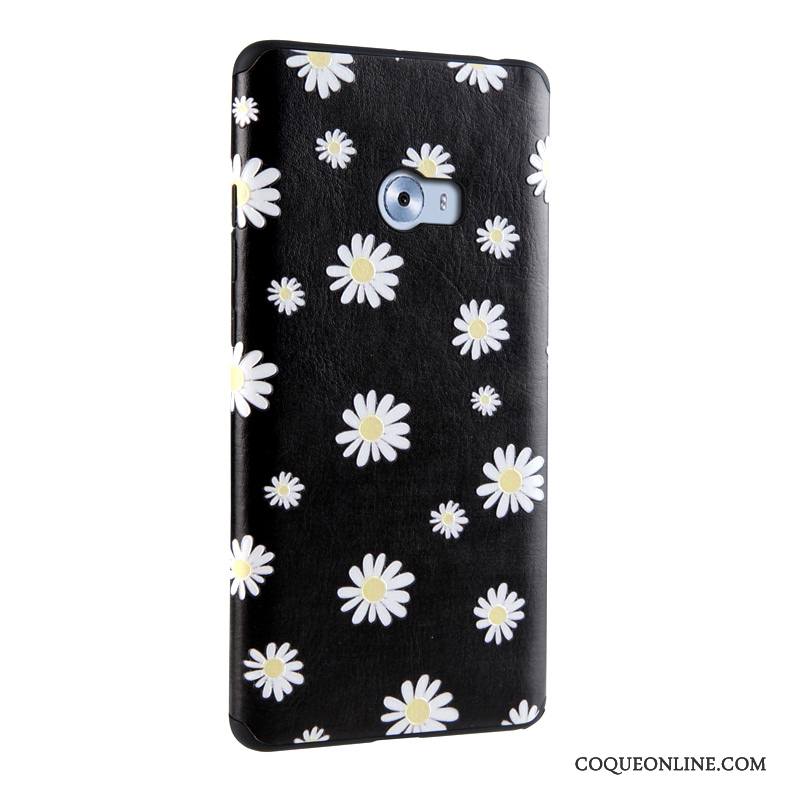 Mi Note 2 Gaufrage Peinture Fluide Doux Tendance Petit Protection Coque De Téléphone